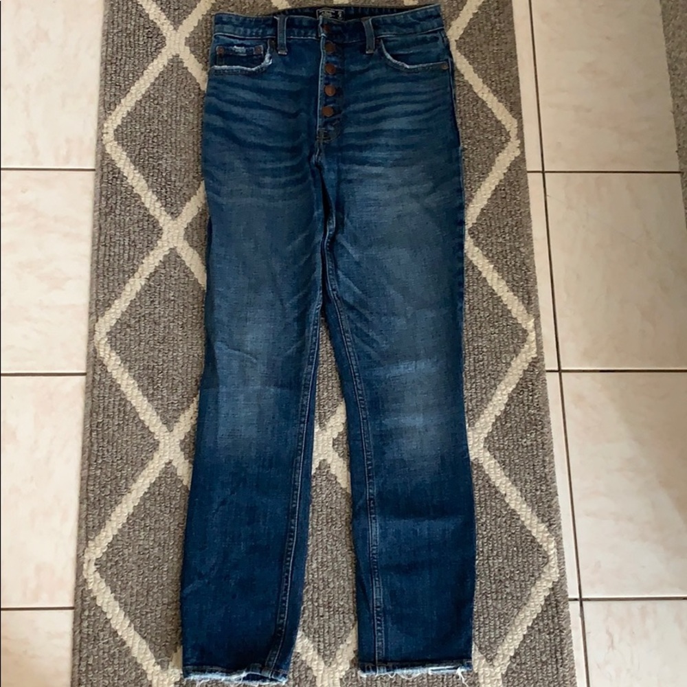Abercrombie and Fitch High Rise Jeans